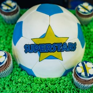 Superstar Football Cake